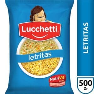Lucchetti - Fideos Letras 500gr