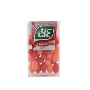 Tic Tac - Pastillero Sabor Sandía 16gr - 6 Unidades