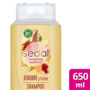 Sedal - Shampoo Jengibre y Ricino 650ml