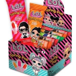 Push Pop - Spring Pop LOL Sorpresa Chupetín Caja 25 Unidades