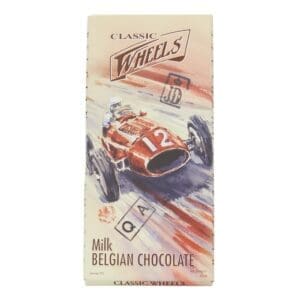Belgian Chocolate - Classic Wheels Chocolate Belga con Leche 100gr