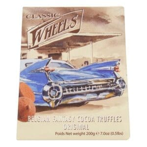 Belgian Chocolate - Classic Wheels Trufas de Cacao 200gr