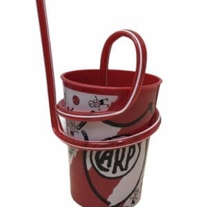 River Plate - Vaso Serpentina con Licencia Oficial
