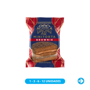 Aguila - Alfajor Minitorta Brownie 72gr