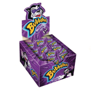 Bubbaloo - Chicles Sabor Uva 50gr - 60 Unidades