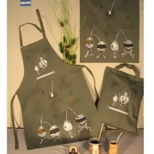 Argentina - Delantal Regional Gabardina Estampado Chef