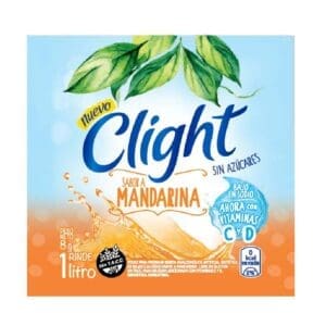 Clight - Jugo en Polvo Mandarina Light Sobre 8gr