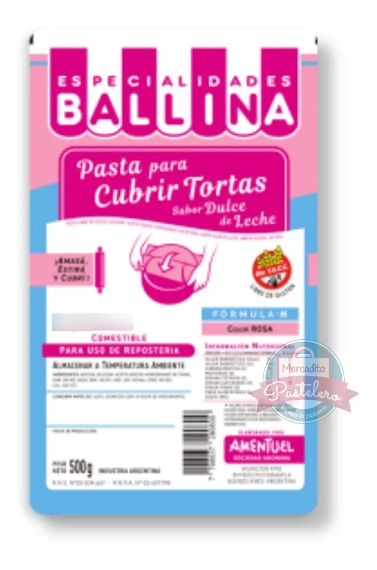 Ballina - Pasta Formula H Colores 500gr