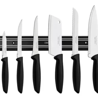 Tramontina - Juego Set 6 Cuchillos + Barra