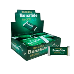 Bonafide - Bocadito 60% Cacao Menta 18gr - Caja 24 Unidades