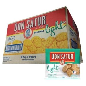 Don Satur - Bizcochos Grasa Light 170gr - 30 Unidades