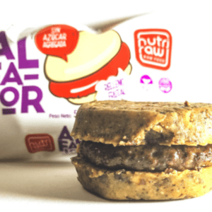 Nutriraw- Alfajor de Maní Frutal Sin Azúcar - 8 Unidades