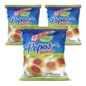 Smams - Galletitas Dulces Pepas Membrillo Veganas Sin Tacc 3 Unidades