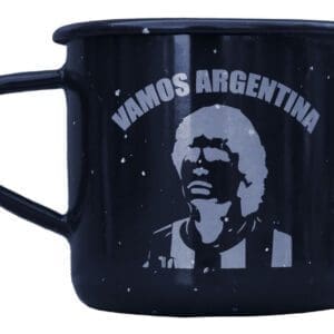 Vaso Fernet Mundial Maradona Taza Enlozada Cerveza 300ml