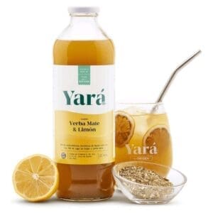 Yara - Jugo de Yerba Mate y Limón 910ml Pack 6 Unidades