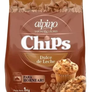 Alpino - Chips Sabor Dulce de Leche 1kg