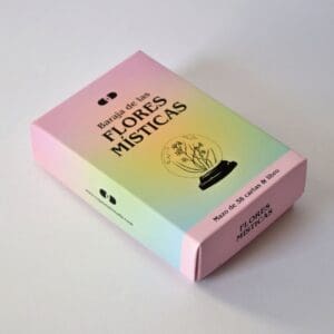 Cápsula Dorada - Oráculo de las Flores Místicas