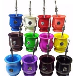 Pack 40 Mates Sabio C/ Bombilla Acero Inoxidable