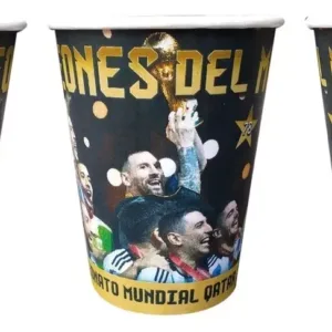 Campeones del Mundo - Vasos Selección Argentina - 10 Unidades