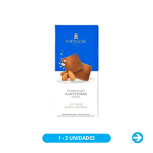 Cachafaz - Chocolate con Leche Almendras Partidas 100gr