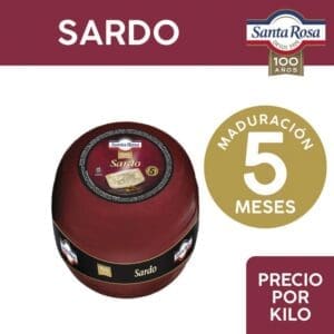 Santa Rosa - Queso Sardo horma aproximado 3,7kg