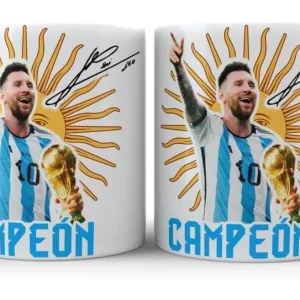 Qatar 2022 - Taza Ceramica Argentina Campeon