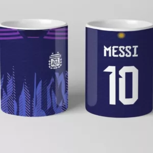 Qatar 2022 - Taza Camiseta Argentina Messi