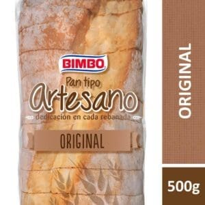 Bimbo - Pan en Rebanadas Blanco Artesanal 500gr