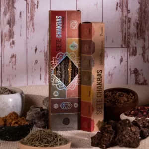 Sagrada Madre - 7 Chakras Bombita + Sahumerio