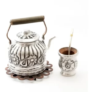 Pava Mate Posa Pava y Bombilla - Cincelados Premium