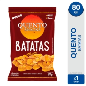 Quento - Batatas Fritas Snacks - 3 Unidades