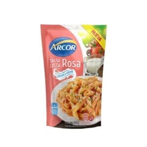 Arcor - Salsa Lista Rosa con Crema de Leche 340gr - 6 Unidades