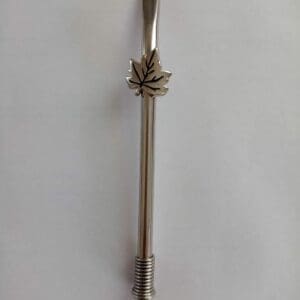 Bombilla de Acero Inoxidable Hoja Canada