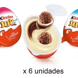 Kinder - Huevo Kinders Sorpresa Joy 6 Unidades