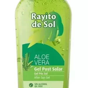 Rayito de sol - Gel Post Solar Sin Alcohol con Aloe Vera 200gr