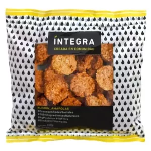Integra - Galletitas Limón y Amapolas 150gr