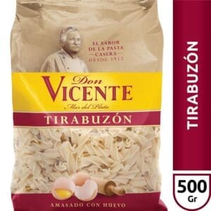 Don Vicente - Fideos Tirabuzon Al Huevo 500gr - 3 Unidades