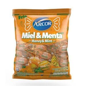 Arcor - Caramelos Arcor Miel y Menta 335gr