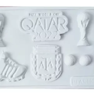 Molde Placa Acetato Mundial Fútbol Qatar