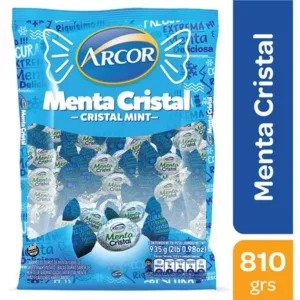 Arcor - Caramelos Menta Cristal 810gr