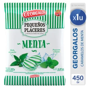 Georgalos - Caramelos Pequeños Placeres Menta 450gr