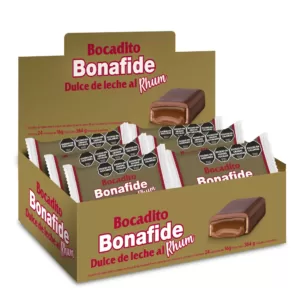 Bonafide - Bocadito Al Rhum 18gr - Caja 24 Unidades