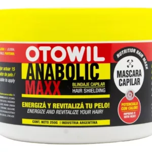 Otowil - Tratamiento Capilar Anabolic Máscara Nutritiva Reparación Antifrizz 250gr