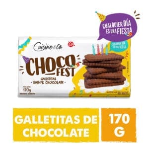 Cuisine & Co - Galletitas Chocofest 170gr - 3 Unidades