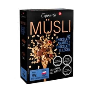 Cuisine & Co - Müsli con Chocolate Amargo y Chocolate con Leche 400gr