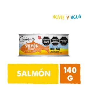 Cuisine & Co - Salmon en Aceite y Agua 140gr