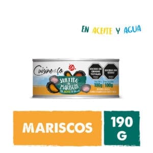 Cuisine & Co - Surtidos de Mariscos en Agua y Aceite 190gr
