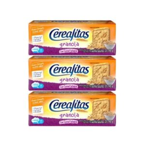 Cerealitas - Galletitas Dulces Granola 170gr - 3 Unidades