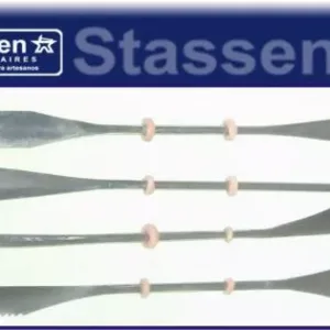 Estecas Metalicas Stassen Acero Inox -x 4 Unidades- Insumos de Porcelana Fría