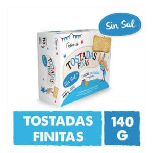 Cuisine & Co - Tostadas Finas Sin Sal 140gr